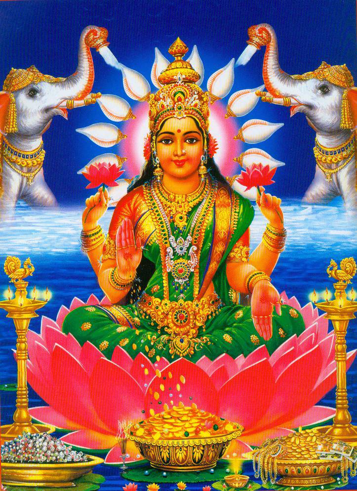 Image result for god mahalakshmi worship family woman