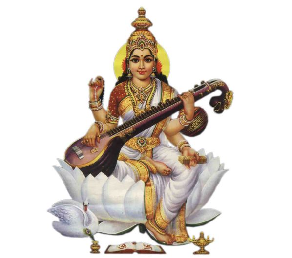 Image result for goddess saraswati