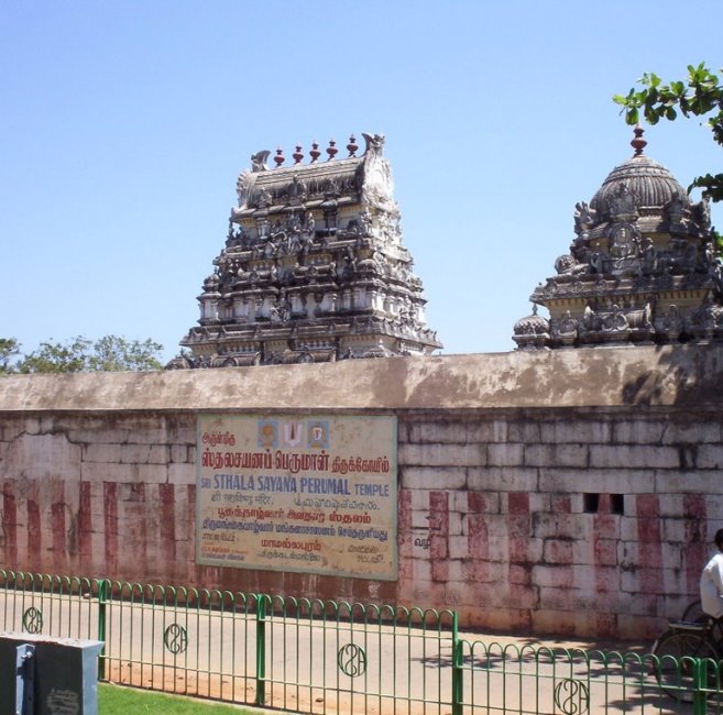 Sri Sthala Sayana Perumal Temple,Tamil Nadu