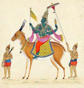 Vayu Devata - The Hindu Wind God