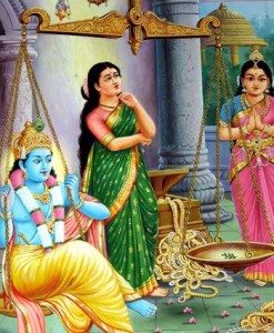 Rukmini Sri Kirshna Satyabhama - Tulabharam