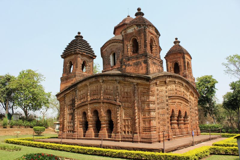Pancharatna Temple Bankura West Bengal
