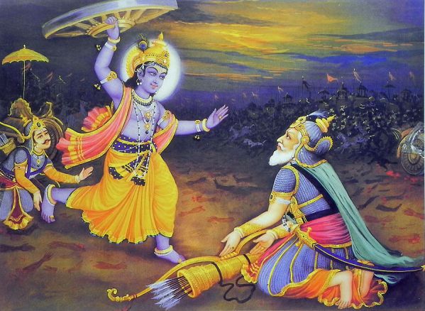 Krishna and Bhishma Pitamah - Fascinating Stories of Lord Krishna