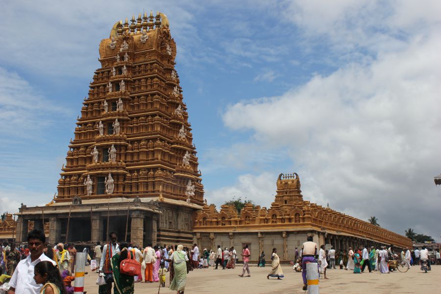Significance of Temple Gopuram - Srikanteshwara Temple Nanjangud