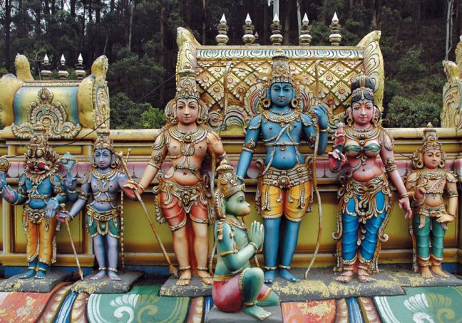 Ramayana - Hindu temple Architecture and Carvings
