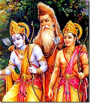 Ram Lakshman and Their Guru Vishwamitra