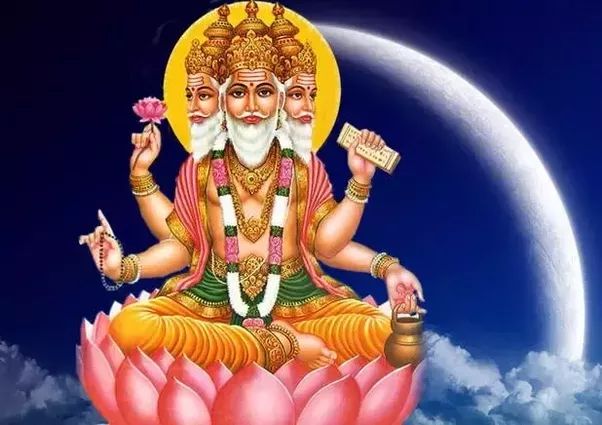 Lord Brahma Creation of Earth