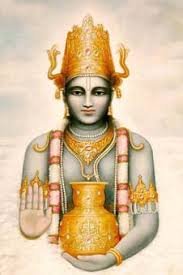 24 Avatars of Lord Vishnu-Dhanvantaria