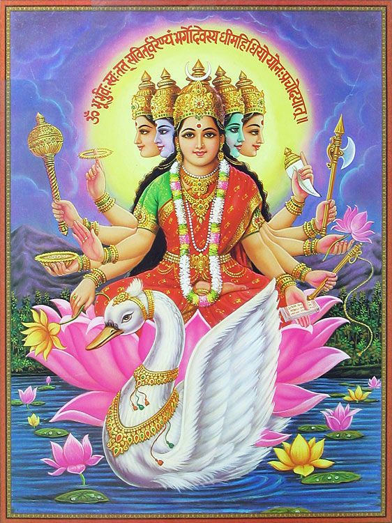 Hindu Scriptures - Gayatri Devi