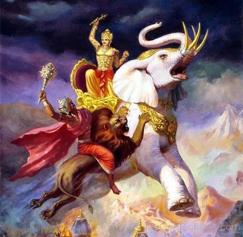 Magnificence of Lord Indra